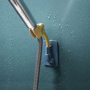 免打孔花洒支架固定底座淋浴喷头扣座无痕淋雨莲蓬头可调节支架子