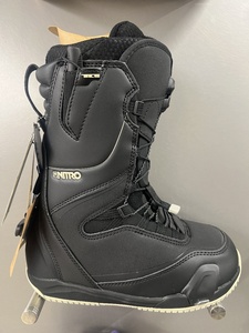 NITRO单板滑雪鞋尼卓STEP ON快穿雪鞋滑雪靴男女2324新款