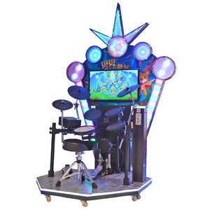 网红爵士鼓游戏机儿童乐园电玩城培训机构人气表演投放合作经营