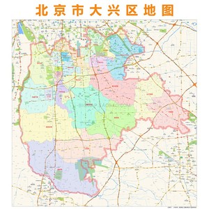 大兴区地图