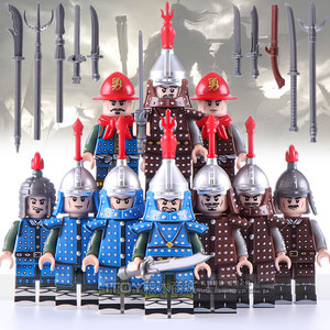 001人付款淘宝兼容乐高科睿中古kt1091大明神机营明朝士兵明军拼装