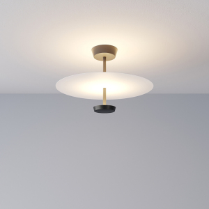 极简主义圆形间接照明吸顶灯 客厅餐厅卧室简约现代创意led灯具