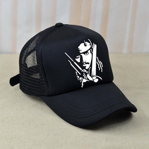 加勒比海盗周边 杰克船长 帽子棒球 太阳帽鸭舌帽男女广告遮阳帽