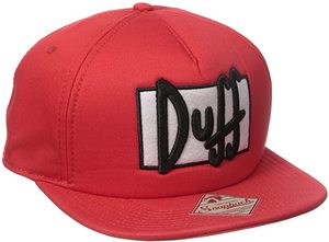 美国代购 the simpsons duff beer 辛普森一家 官方进口帽子 正品