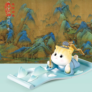 故宫御猫名画记盲盒摆件手办创意礼品生日文创礼物官方官网旗舰店