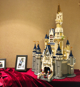 00胡承华8436淘宝乐高迪士尼系列冰雪奇缘城堡43172艾莎魔法公主