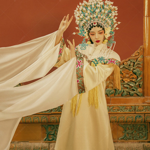 云鬓染影楼摄影写真女古装主题戏曲中国风汉服花旦园林古风拍摄服