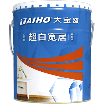 大宝漆乳胶漆净味佳泰丽工时丽超白宽居内墙面漆防霉抗碱涂料包邮0人
