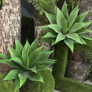 仿真大号热带沙漠植物龙舌兰假绿植多肉芦荟室内餐厅橱窗造景摆放