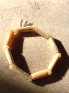 天然老鹰骨手链手串佛珠单条转运男女油性大文玩个性复古配饰配件