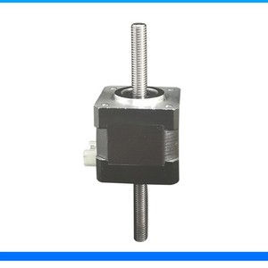 35/42贯通式丝杆步进电机 微型直线电机 伸缩轴电机气缸活塞运动