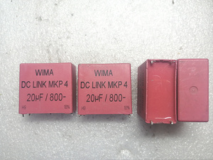 拆机威马WIMA DC LINK MKP4系列 800V 20UF 发烧耦合薄膜电容