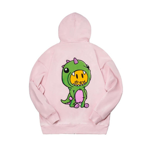 drewhouse drew house justin 比伯同款 小恐龙帽衫 拉链开衫卫衣