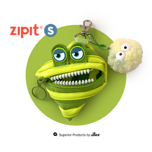 zipit小号ins怪兽拉链创意零钱钥匙口红耳机包挂饰迷你可爱挂件