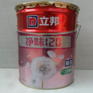 立邦乳胶漆净味120皓白内墙乳胶漆18升廊坊产正品墙面涂料包邮