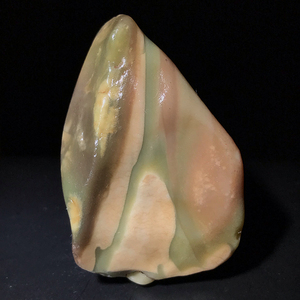 阿拉善左旗 银根俏色彩玉 大漠戈壁石 奇石蒙古天然地表彩石料石
