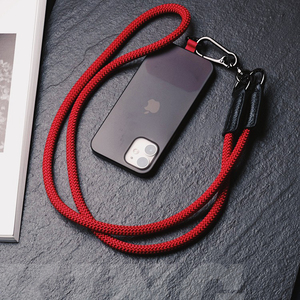 【三天发货】手机背带挂绳斜挎绳适用iphone13 软绳荔枝皮多用扣