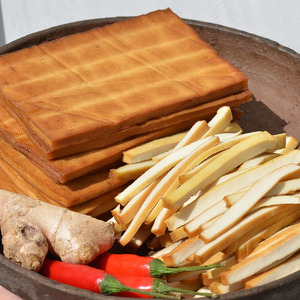 湖南柴火烟熏原味攸县香干无防腐香干真空冰袋泡沫1斤包邮