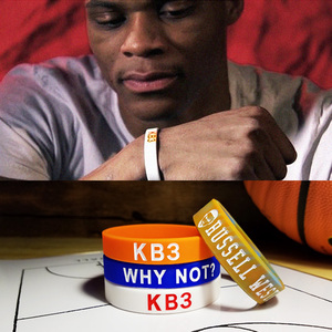 威少手环维斯布鲁克手环篮球腕带westbrook球星签名手带饰品礼物