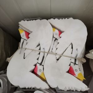 丧葬用品泡沫鹤白鹤仙鹤殡葬祭祀白事用品纸扎纸活灵房配件