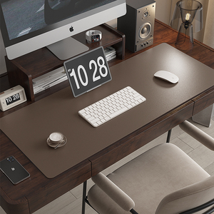 【防污他家硅】超大鼠标垫子家用电竞高级感办公电脑键盘桌面桌垫