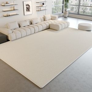 新西兰进口羊毛卧室床边地毯轻奢高级客厅隔音地垫大面积全铺垫
