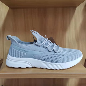 恒亿运动鞋男式夏季单网透气一脚蹬懒人轻便舒适软底休闲跑步鞋