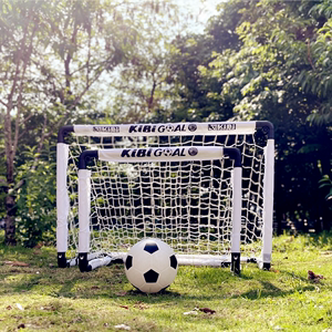 儿童足球门户外便携式可折叠室内家用幼儿园玩具组装足球球门框网