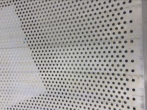 304不锈钢冲孔网板冲孔板 粉碎机筛网  圆孔板  1.0厚*5毫米孔1*2