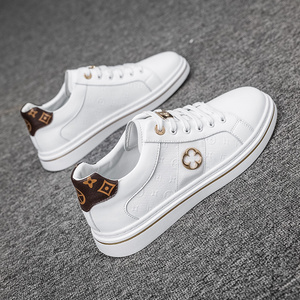 2021秋冬香港潮牌supreme新款时尚小白鞋潮流百搭低帮男休闲板鞋