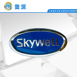南京金龙开沃d10d07d11电车车标中网标尾标前后标汽车全车小配件