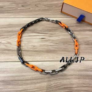 【ali日本代购】国现 lv 项链  炫彩 淬火 橙色  橘色 路易威登