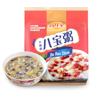 无蔗糖食品高纤宝木糖醇八宝粥五谷杂粮免煮即食代餐营养素食早餐