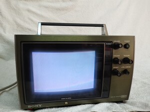 sony索尼pvm-9000me9寸彩色监视器编辑机老式黑白电视机怀旧物件