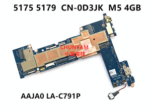 全新 戴尔 DELL latitude 11 5175 主板 D3J6K AAJA0 LA-C791P M5