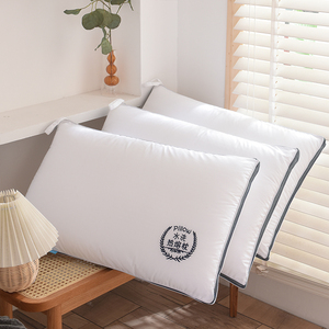 全棉水洗热熔棉定型枕头可机洗家用单人护颈枕芯成人立体枕48*74