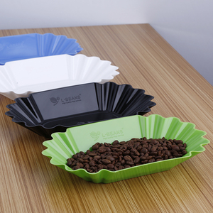 咖啡豆样品盘咖啡生熟咖啡豆展示盘烘焙杯测盘生豆盘买三包邮