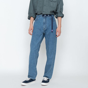 wcib现货the north face紫标denim straight pants直筒牛仔裤23ss