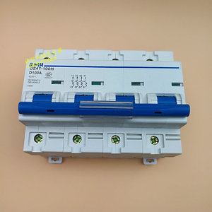 上海人民dz47100h三相四线断路器4p空开d80ad100ad125a