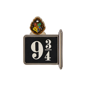 哈利波特周边  platform 943 metal九又四分之三站台徽章钥匙扣