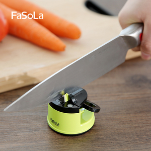日本FaSoLa磨刀器家用多功能菜刀快速定角磨刀石棒钨钢厨房小工具