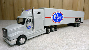 Kroger 美国全金属集装箱货柜车模型收藏绝版 正版安徒ERTL 1:64