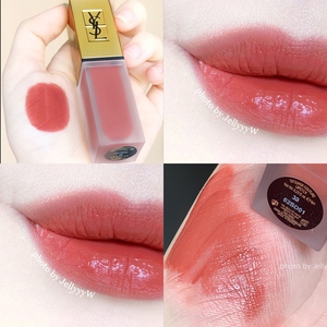 ysl圣罗兰丝绒唇哑光唇釉16豆沙色01 32 08 09 11 23 38 39奶茶色