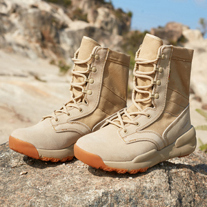 XGGO新款户外登山鞋轻便防滑耐磨高帮沙漠靴越野旅行徒步鞋子男女