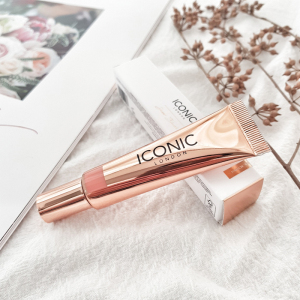 现货包邮iconic london水润柔焦液体腮红显白胭脂12.5ml 蜜桃布丁