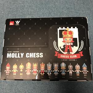 pop mart泡泡玛特molly国际象棋系列公仔娃娃手办现货