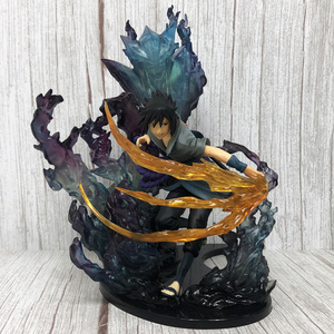 火影忍者宇智波佐助手办须佐能乎限量雕像模型二柱子公仔摆件礼物