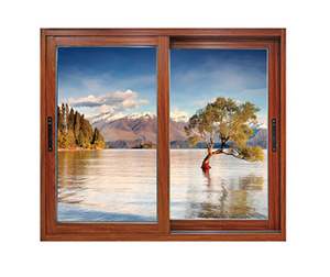 【欧堡诺门窗】120断桥三轨金钢网推拉窗全屋换窗封阳台