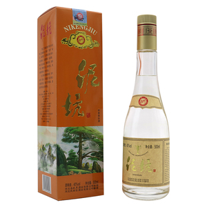 泥坑黄盒白酒40度浓香型纯粮白酒整箱500mlx6瓶收藏礼品老味道