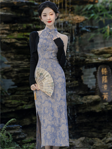 新中式年轻款少女改良版无袖旗袍裙子现代风连衣裙高级感日常可穿